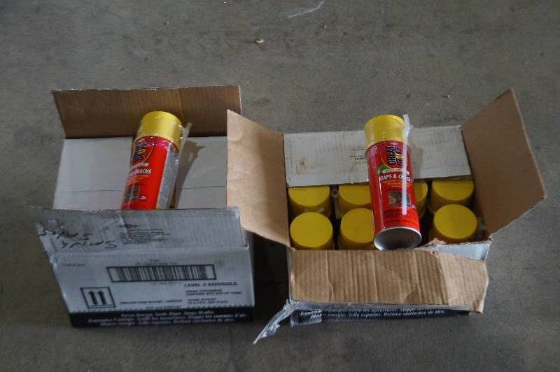 2 Cases of Spray Insulation