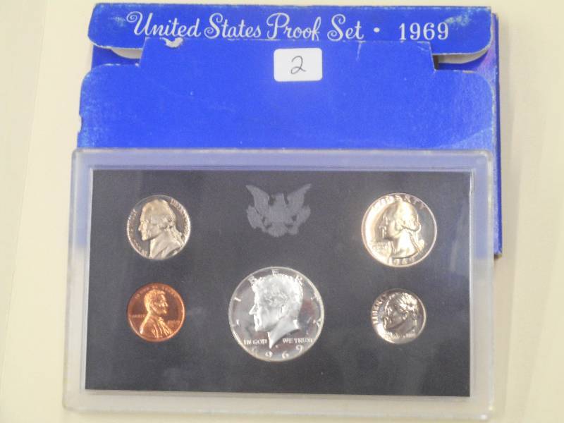 1969 US Proof Set--Includes 40% Sil...