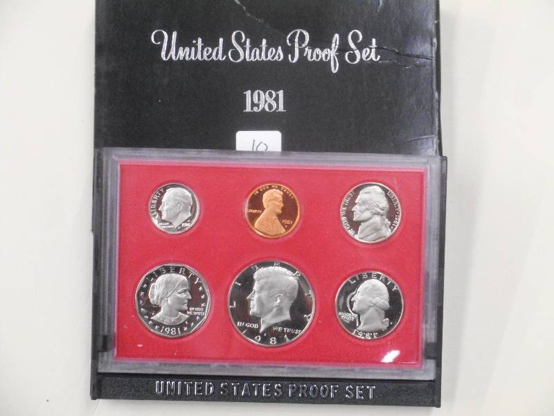 1981 US Proof Set ...