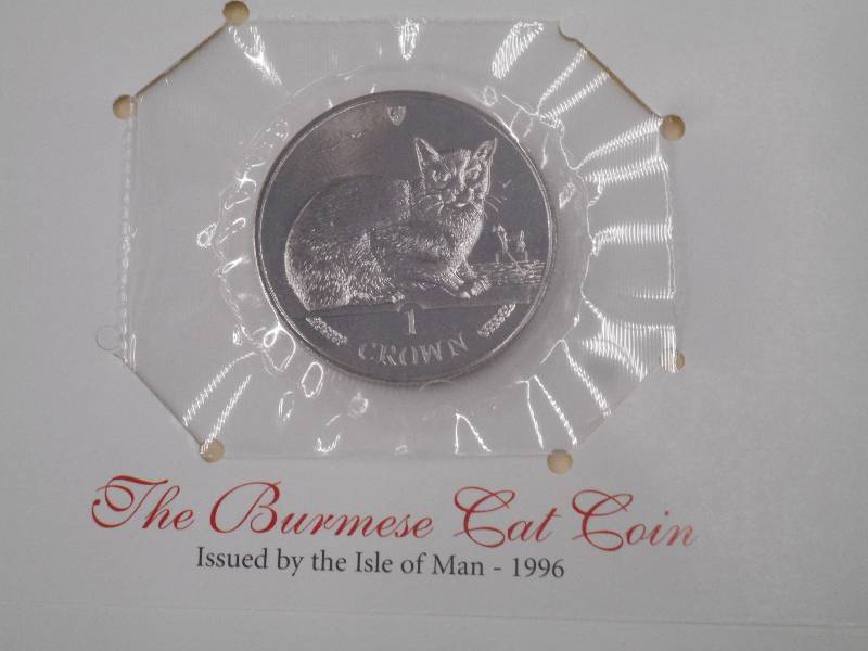1966 Isle Of Man Proof Burmese Cat ...