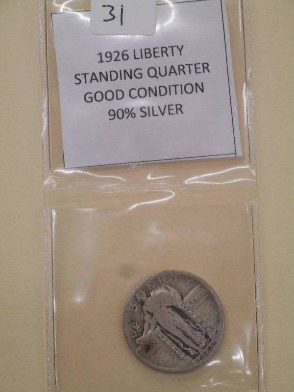1926 Standing Liberty Quarter, Good...