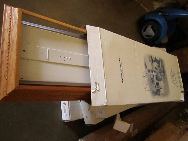 lot 28 image: Dentil 1-12 ft. x 4 ft. 4-Light Fl...