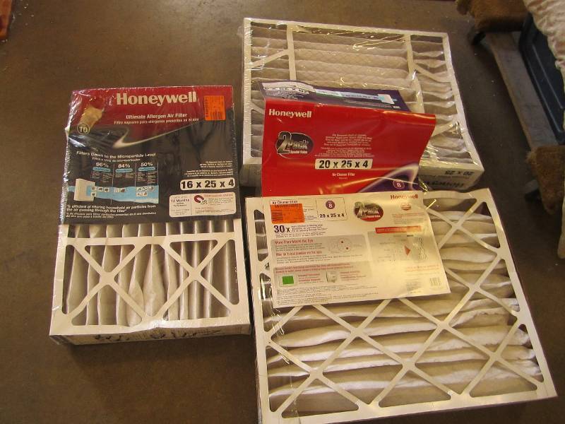 lot 53 image: Lot of 3 honeywell filters 2 are 20...
