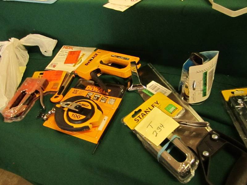 lot 64 image: large mixed lot of tools- DeWalt br...