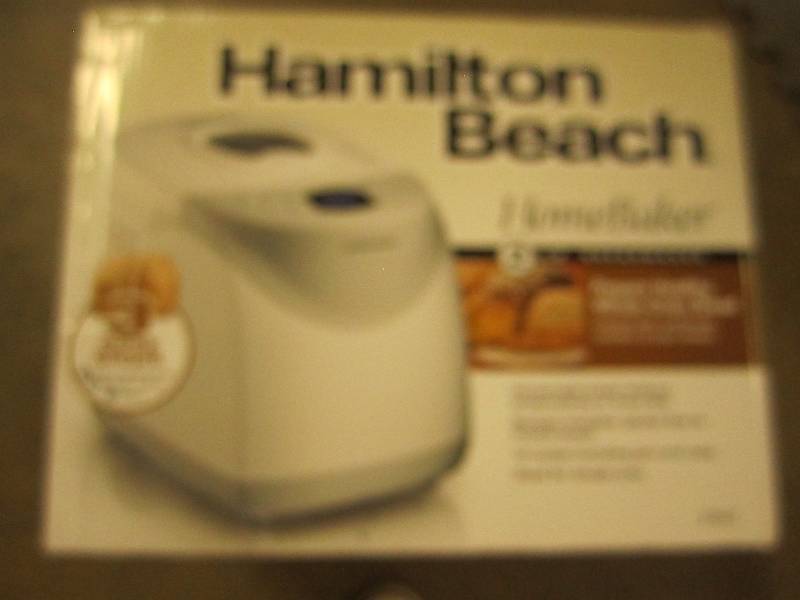 lot 91 image: hamilton beach 2 pound bread maker ...