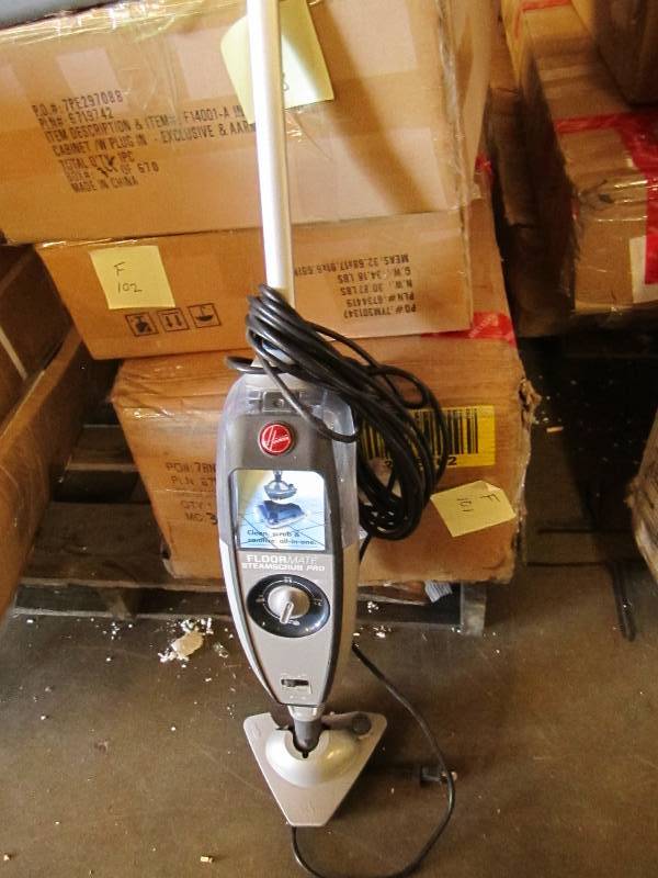 lot 103 image: Hoover Floor mate steamscrub pro ...