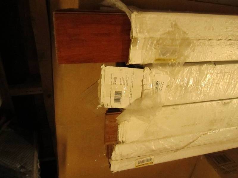 lot 118 image: 4 cases of solid strand woven bambo...