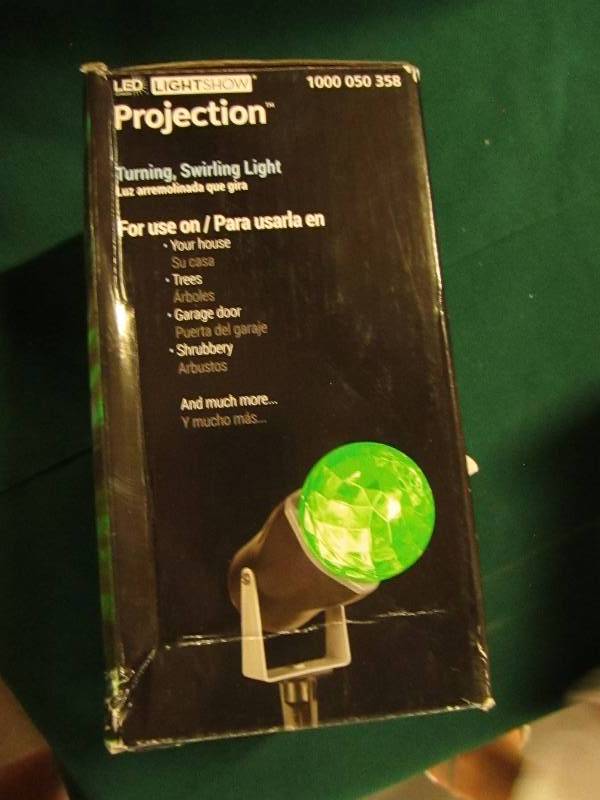 lot 129 image: LED light show projection light ...