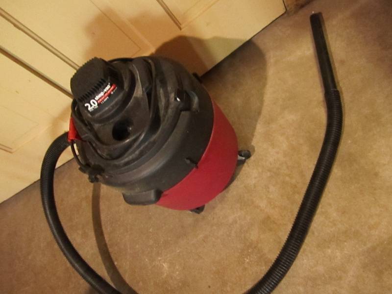 Shop vac...