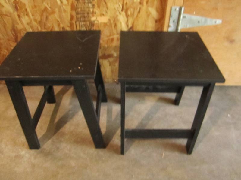 2 small tables 20 tall...