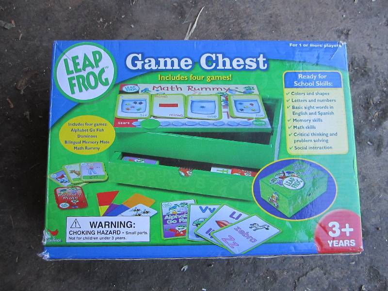 Leap Frog game chest...