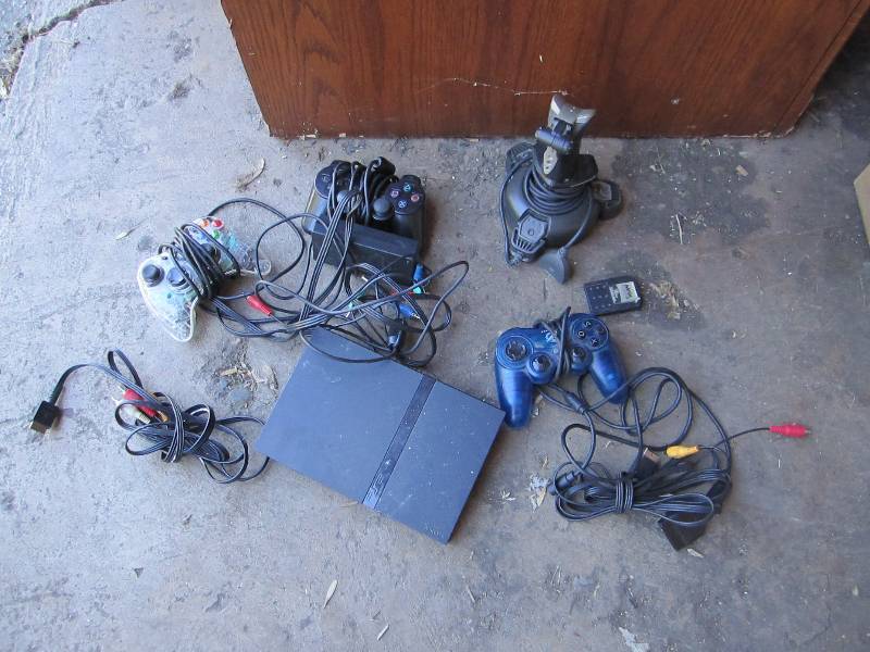 Sony PS2 and video game equipment...
