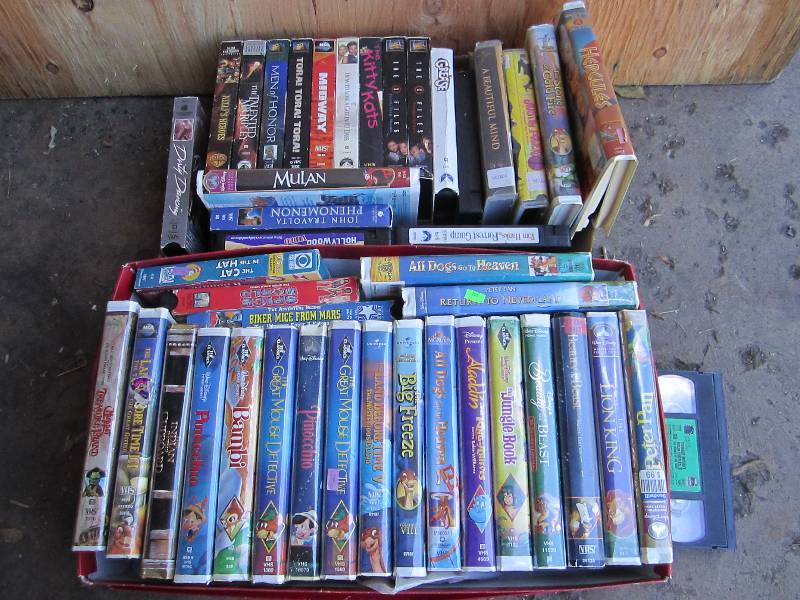 Lot of kids and adult movies...