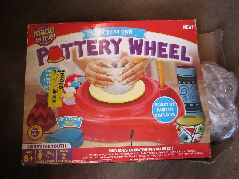 Pottery wheel...