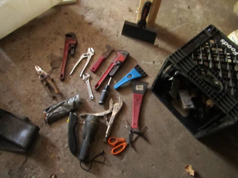 Lot of hand tools...