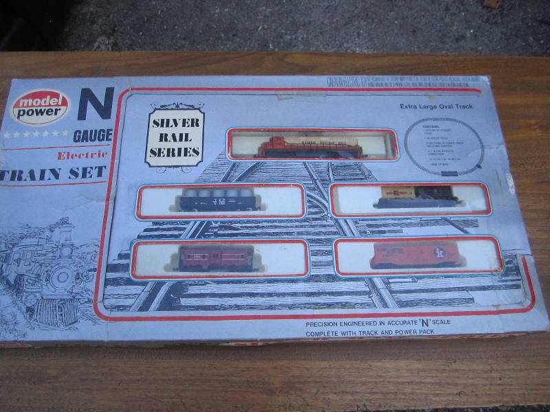 model power N silver rail series...