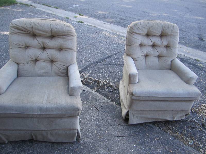 2 chairs 40 in tall...