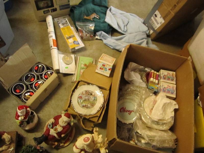 2 boxes ful of misc supplies holida...