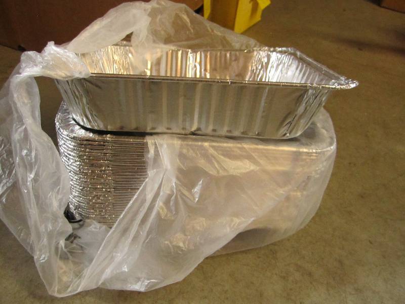 aluminum baking pans...