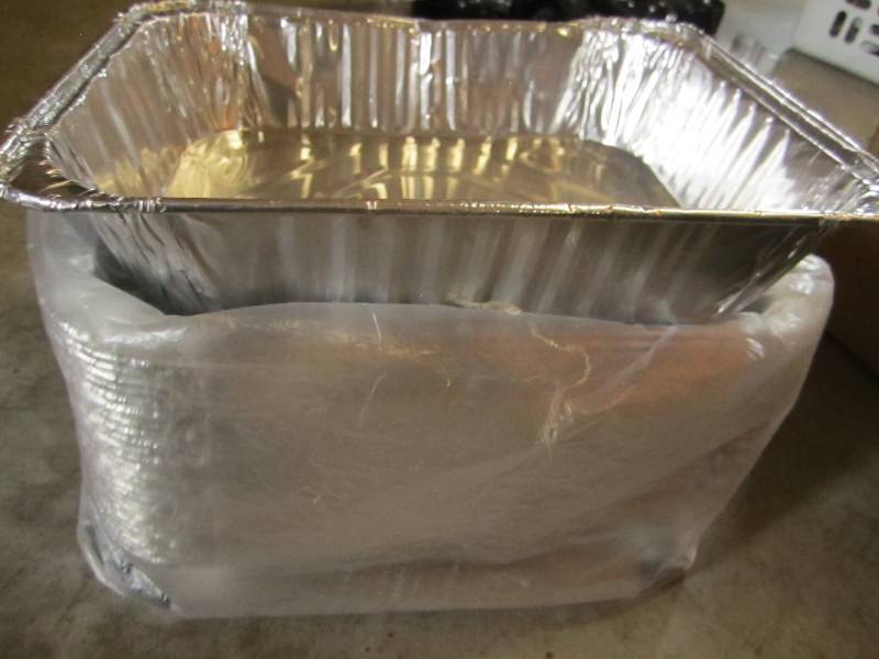 aluminum baking pans...
