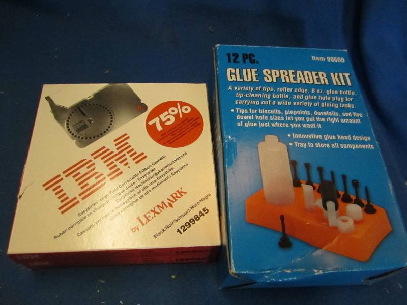 glue spreading kit ribbon cassette...
