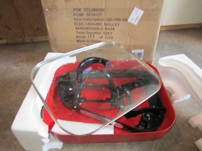 New electric ceramic skillet...