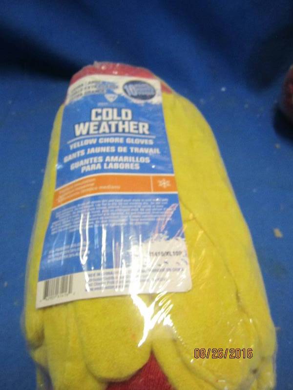 10 pairs of work gloves brand new s...