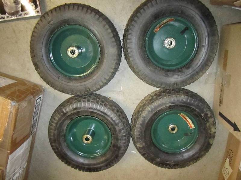 Set of four tires for a cart 12 a...