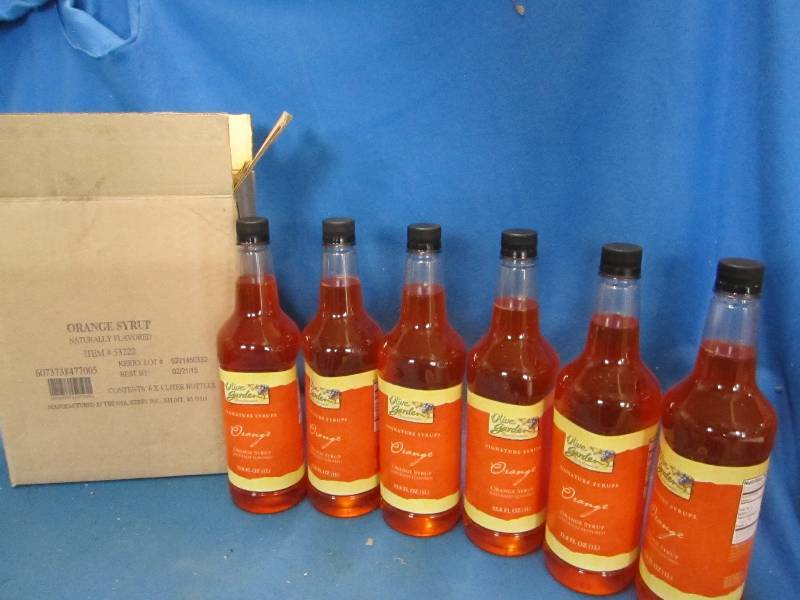 box of naturally flavored orange su...