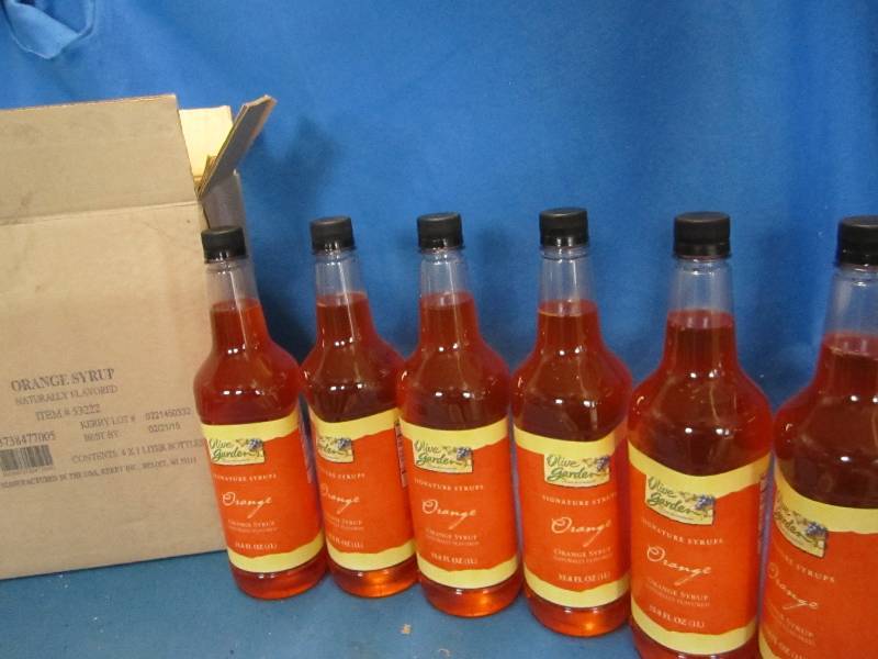 box of naturally flavored orange su...