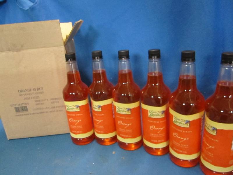 box of naturally flavored orange su...