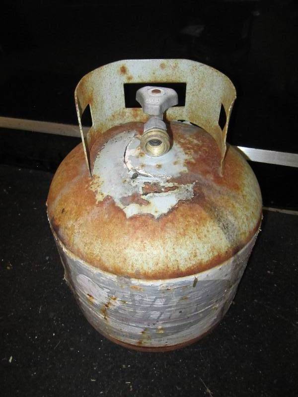 Standard Propane  tank ...