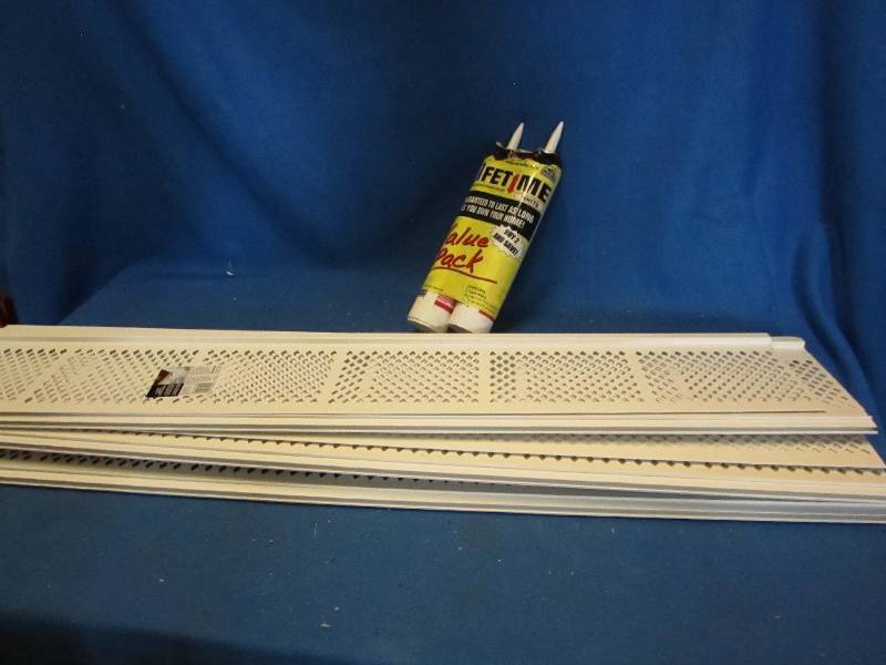 14 plastic snap in gutter screens a...