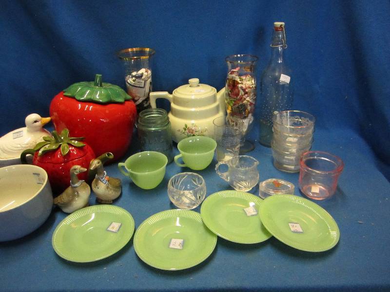 Large lot of collector glassware ...