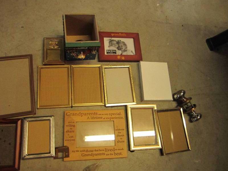 Picture frames, household dcor an...