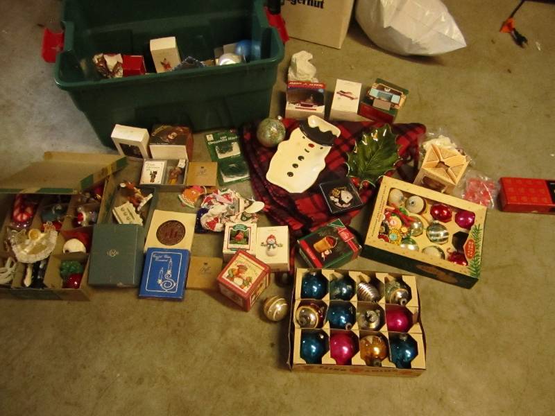 Christmas decorations ...