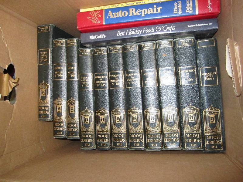 Box of books  ...