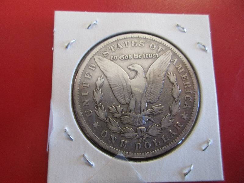 6.1890-CC Morgan Silver Dollar