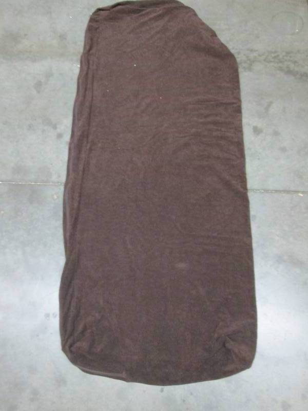 lot 49 image: Sure Fit Stretch Pique 2-pc Box Cushion Loveseat Slipcover