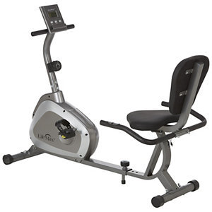lot 19 image: LifeMax Recumbent Exercise Bike