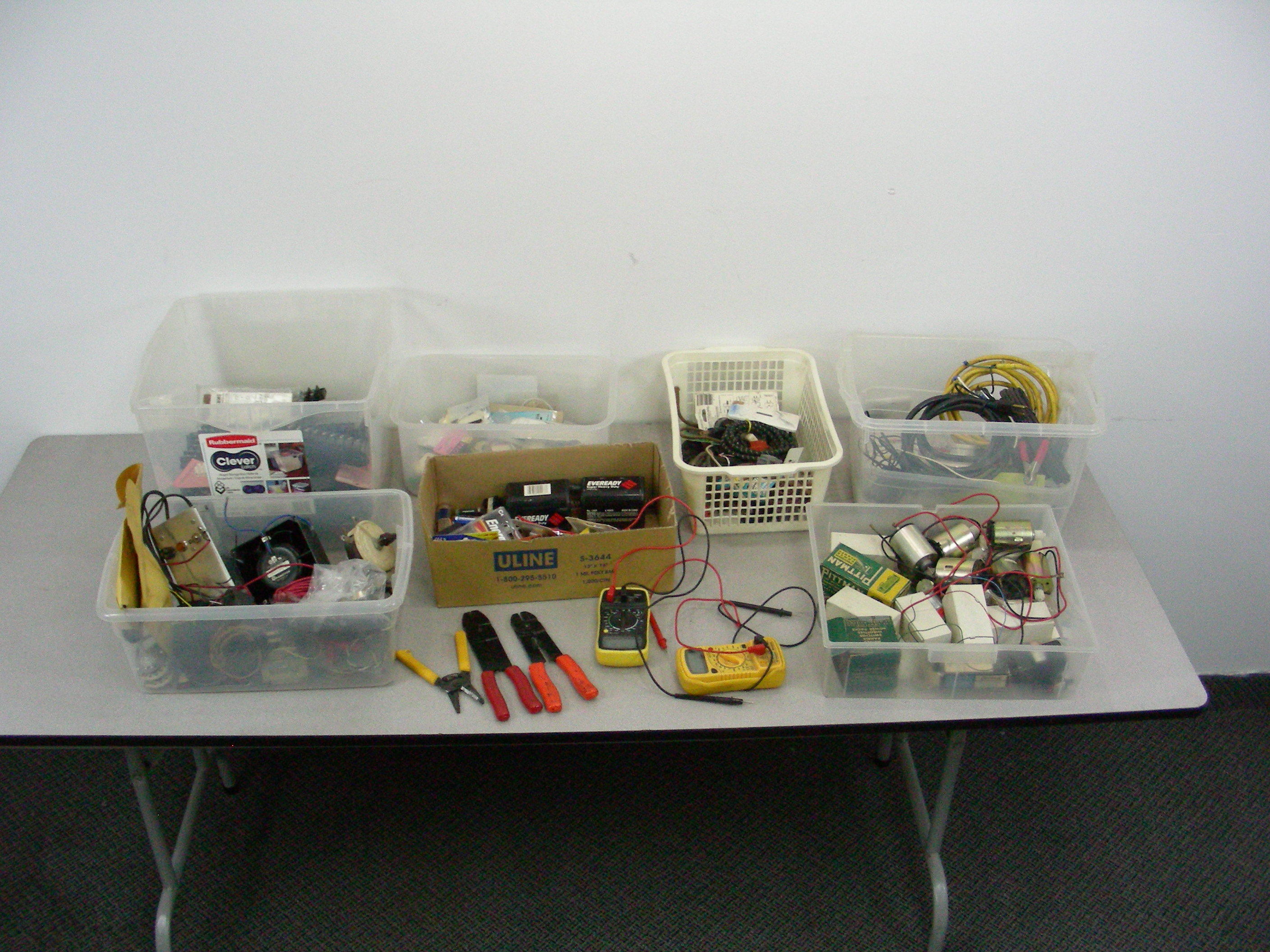 HUGE Lot of Electronics and Electrical Hardware