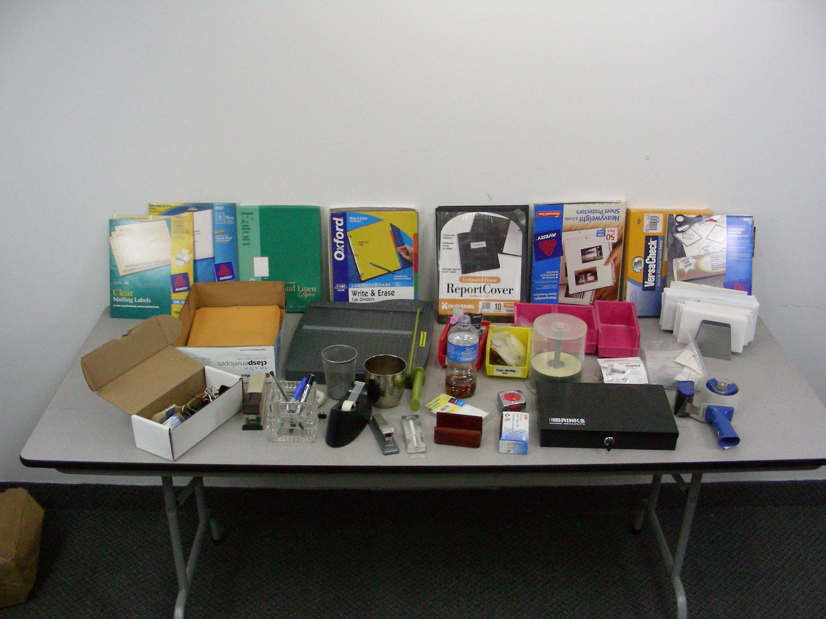 Large Lot of Misc Office Supplies