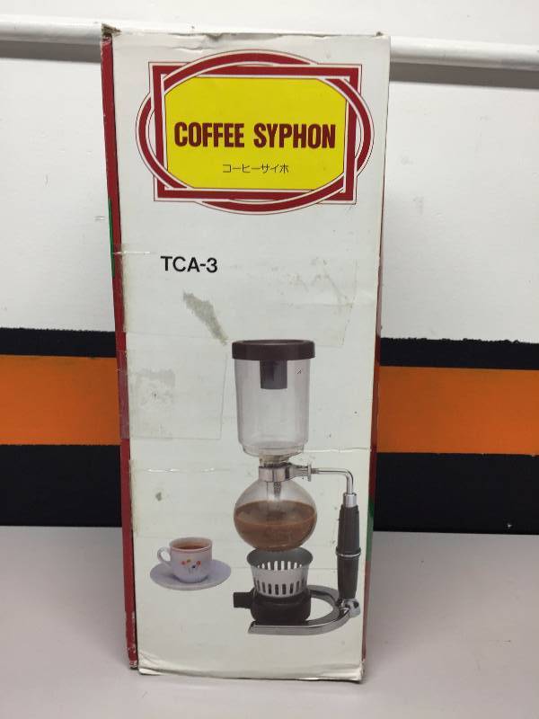 lot 23 image: RUBBERMAID PLASTIC MAIL BOX, RIVEL ELECTRIC ICE CREAM MAKER, COFFEE SYPHON