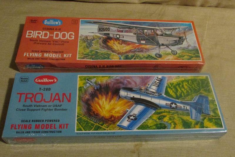 Vintage Airplane Models
