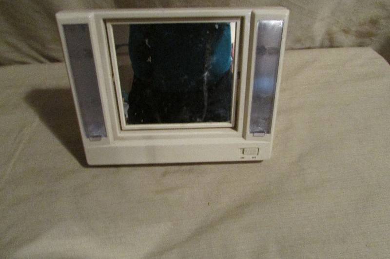 Vintage Lighted Vanity Mirror