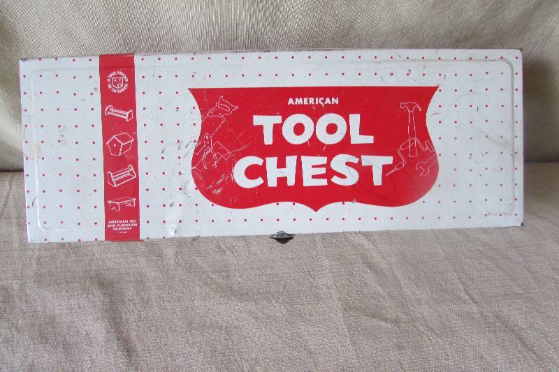 Vintage Childrens Tool Box