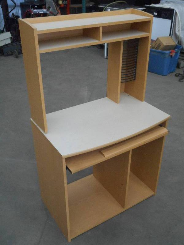 lot 64 image: 36 Wooden Computer Desk ...