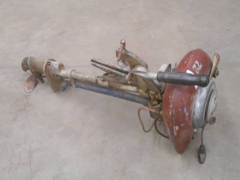 lot 93 image: Antique Champion 72 Outboard Engi...