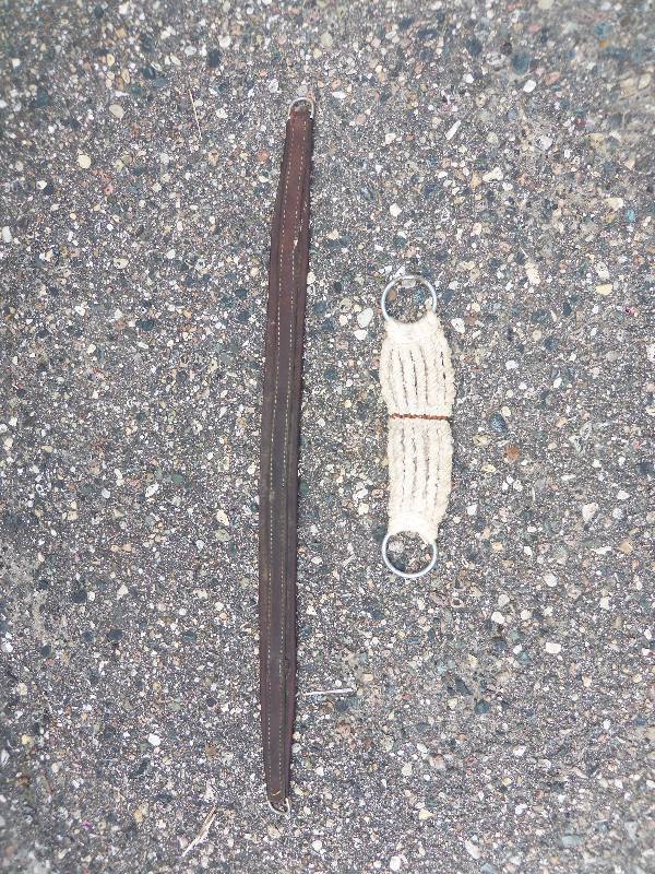 Saddle Strap and Belly Strap