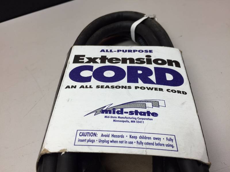 MID-STATE ALL SEASON 10 EXTENSION CORDS 15AMP (2)